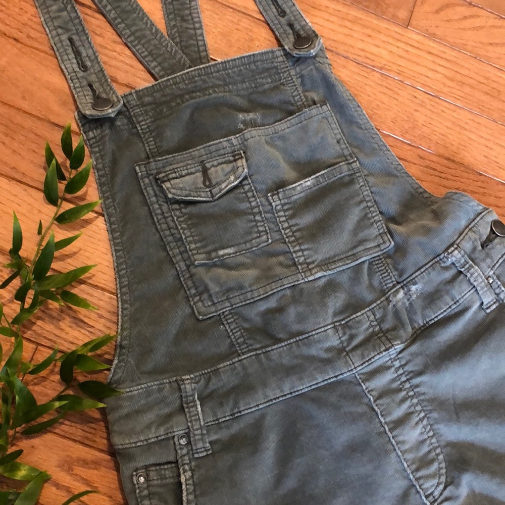 Free People Corduroy Overalls Size 26